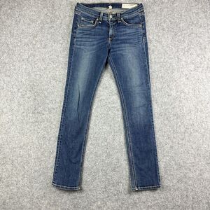 rag & bone Blue Ankle Jeans